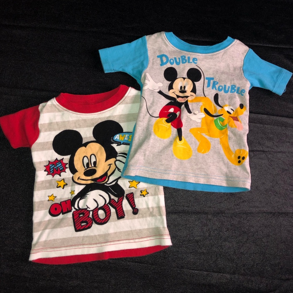 Disney’s Mickey Mouse Pajama Shirt Bundle